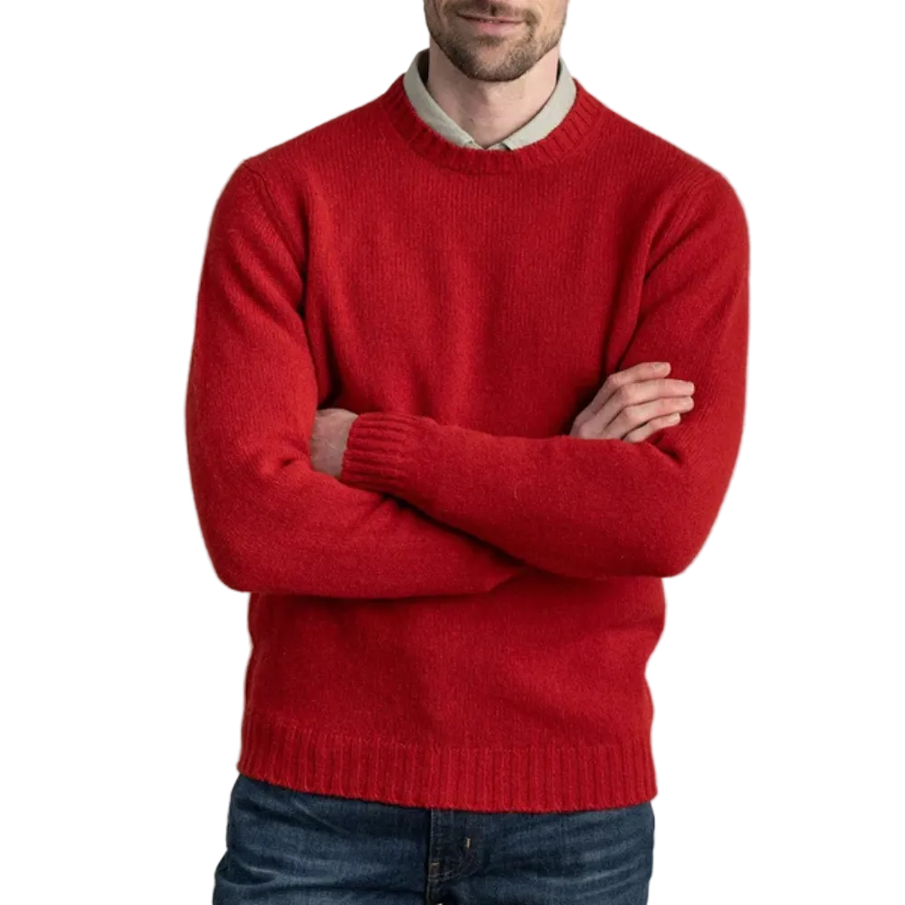 Men’s Crew Neck Knit Sweater