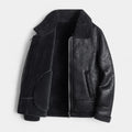Men’s Fur Collar Zip Jacket