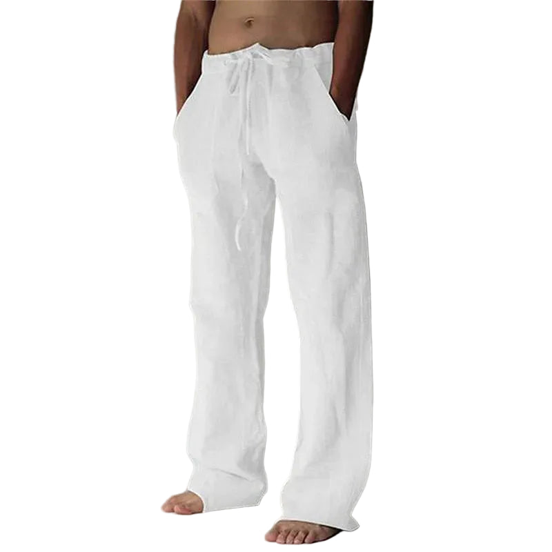 Men’s Wide Leg Drawstring Pants
