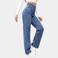 Women’s High-Rise Slim Straight Jeans