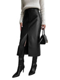 Women’s Slim-Fit Midi Skirt