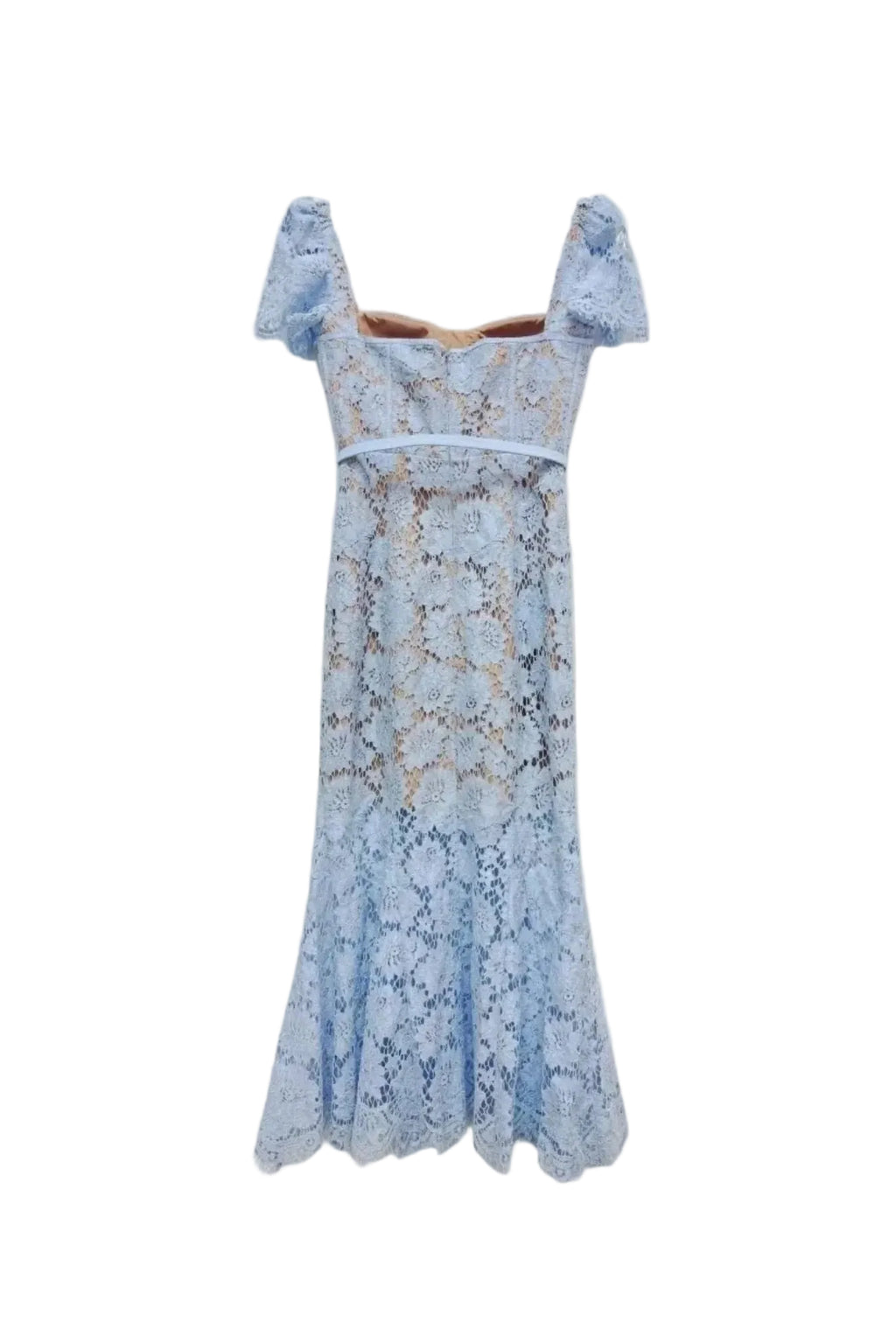 Women’s Square Neck Lace Dress