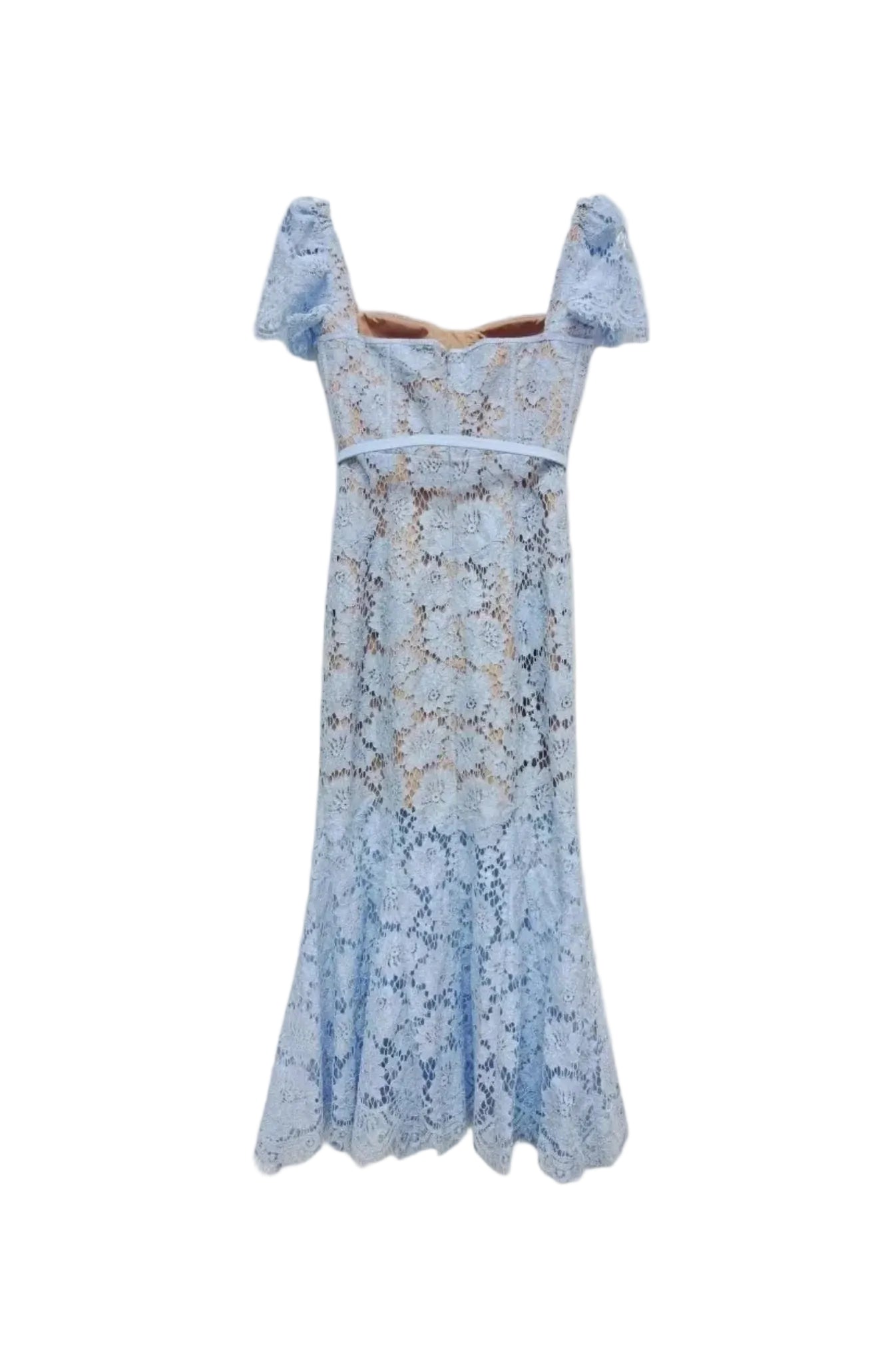 Women’s Square Neck Lace Dress